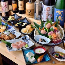 旬の食材満載の『店主おまかせ』コース