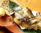 方舟名物！岩魚の1本焼き【新潟県　】