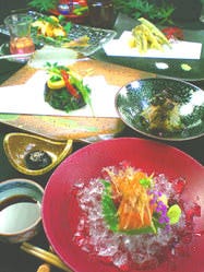 光琳オススメ、京料理、京懐石コースです。