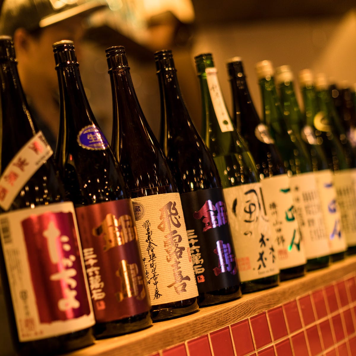 全国の日本酒を常備50種