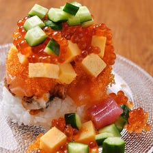 15種類以上の寿司メニュー
