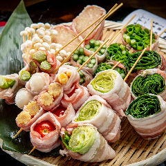 炭火野菜巻と魚串 ときわ福島店