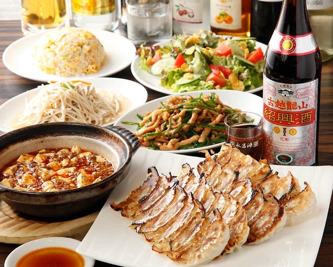 創業60年の名物餃子 食べ放題 ミンミン 飯田橋サクラテラス店 飯田橋 居酒屋 ぐるなび