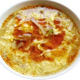 玉子と酢のピリ辛スープ