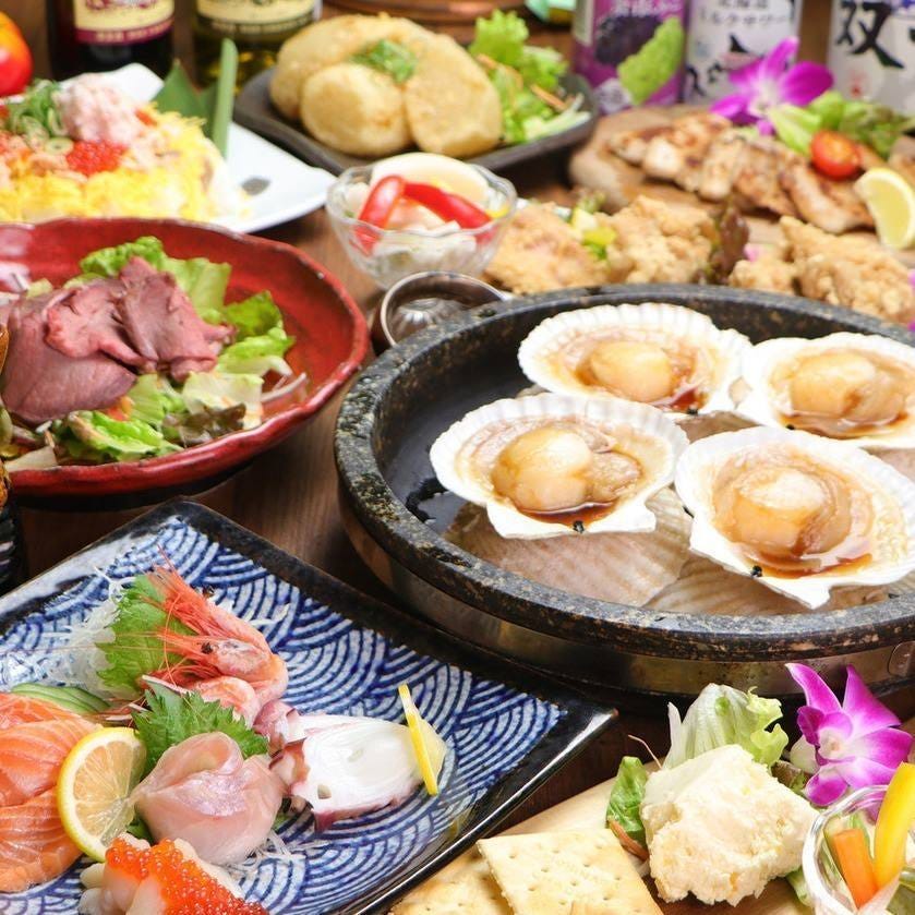 全席完全個室 居酒屋 北海道知床漁場 京橋店