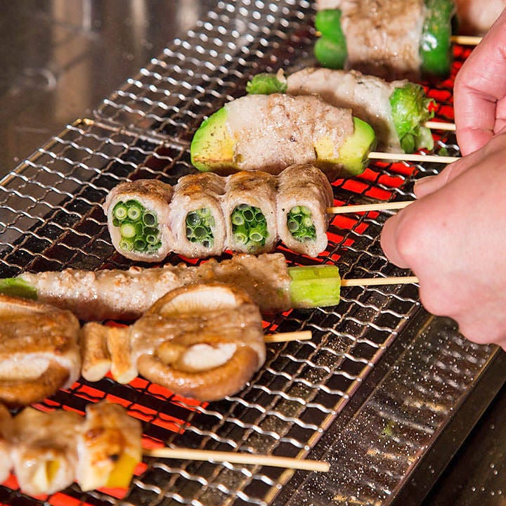 最高のタイミングで焼きあげる絶品串