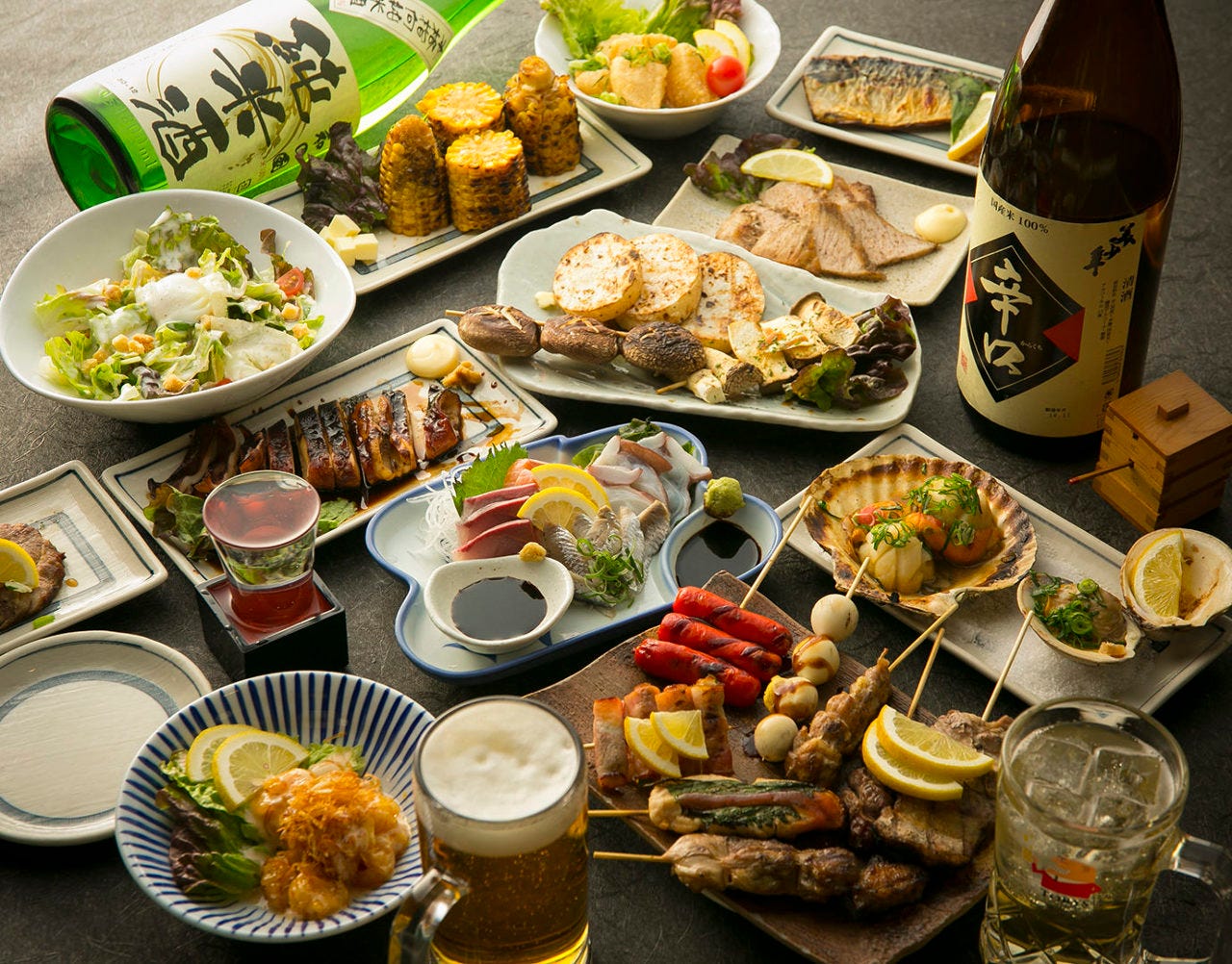 各種宴会 1分食べ放題 飲み放題 たらふくコース 3 500円 の詳細 炉ばた焼 網衆 茶屋町 中崎町 居酒屋 ぐるなび