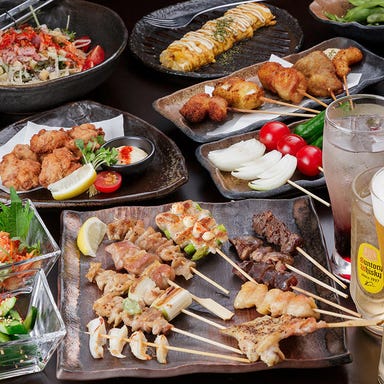 本格炭火焼鳥 AGNI_《各種宴会に》【人気No.1】炭火焼鳥と串揚げが楽しめる!カールスバーグ生飲み放題付『AGNIコース』