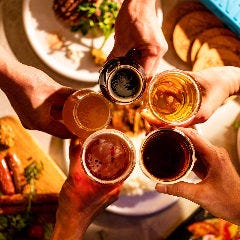 クラフトビール飲み放題付き！自慢の料理に合わせて！