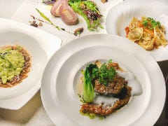 お料理のみ＜ランチ＞ランチフルコース　5,900円（税込）