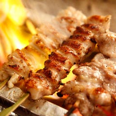 自慢の炭火串焼き！