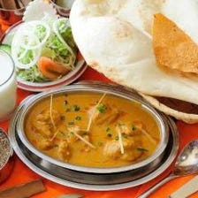 32種以上のスパイス使用のインド料理