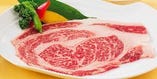 国産牛リブロースの炙り（極コースで食べ放題）