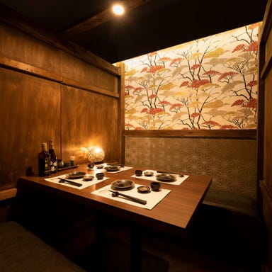 個室居酒屋 赤坂 十月  店内の画像
