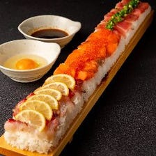 ６０ｃｍ！！海鮮ロングユッケ寿司