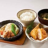 【期間限定】 筍海老カツと春キャベツのオーブン焼き