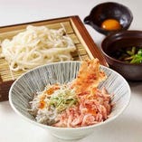 【期間限定】桜海老・シラス海鮮丼と芹うどん