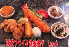 海老フライ&鶏唐揚げランチ