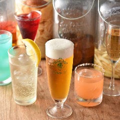 クライム自家製の漬け酒も飲めるお得な飲み放題メニューです！