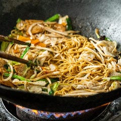 ビッグのやきそばは三大名物のひとつ。〆にぴったりです