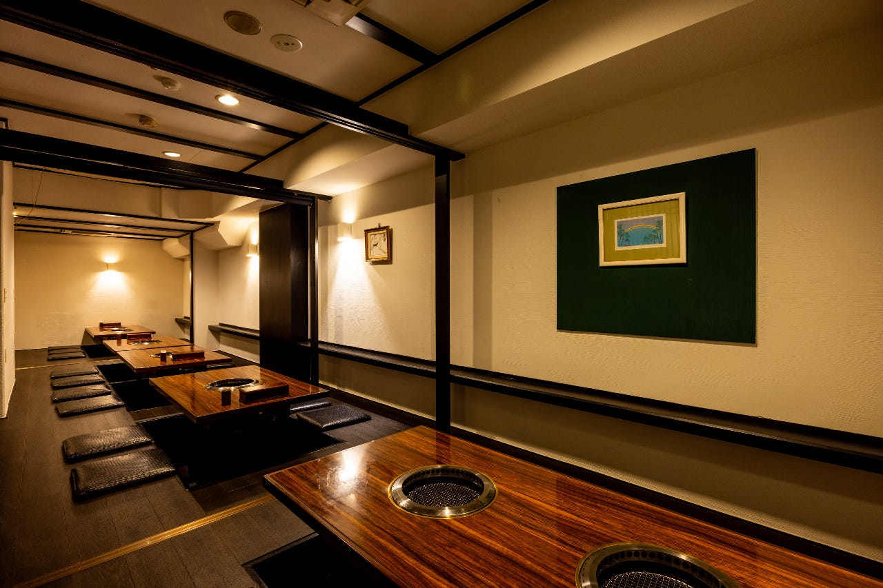 大小個室完備!接待や記念日に◎ 一頭買焼肉 玄 浅草本店_大小個室完備!接待や記念日に◎