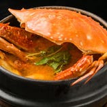 蟹の旨味たっぷり、ピリ辛贅沢鍋『ケチゲ』