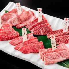 【松阪牛×黒毛和牛×生タン】当店自慢の逸品 一頭買い6種盛り合わせ 一頭買焼肉 玄 浅草本店_【松阪牛×黒毛和牛×生タン】当店自慢の逸品 一頭買い6種盛り合わせ