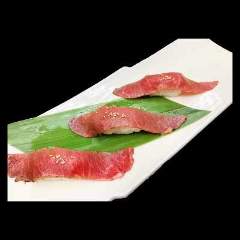 一頭買焼肉 玄 浅草本店_ミスジ握り(2貫)