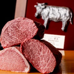 一頭買焼肉 玄 浅草本店_Web限定【包み野菜セット・キムチお替りOK】本日の特選松阪牛5種盛+厚切り肉『松阪牛焼肉コース』8470円