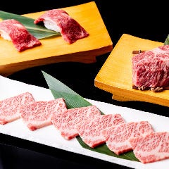 一頭買焼肉 玄 浅草本店_【接待・記念日に】松阪牛と特選一頭買6種盛、生タンを堪能『宝蔵門コース』〈2H飲み放題＋全10品〉11000円