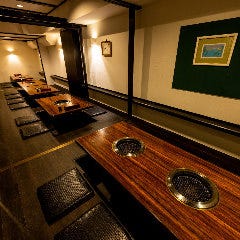 一頭買焼肉 玄 浅草本店_接待や記念日に最適。2名様から利用可能な浅草の掘りごたつ個室