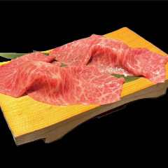 ミスジ握り(2貫) 一頭買焼肉 玄 浅草本店_ミスジ握り(2貫)