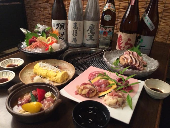 馬刺しと地鶏とマグロ 梅屋 和歌山市 居酒屋 ぐるなび