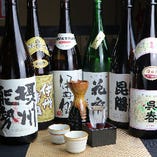 北海道の地酒も各種取り揃えております！