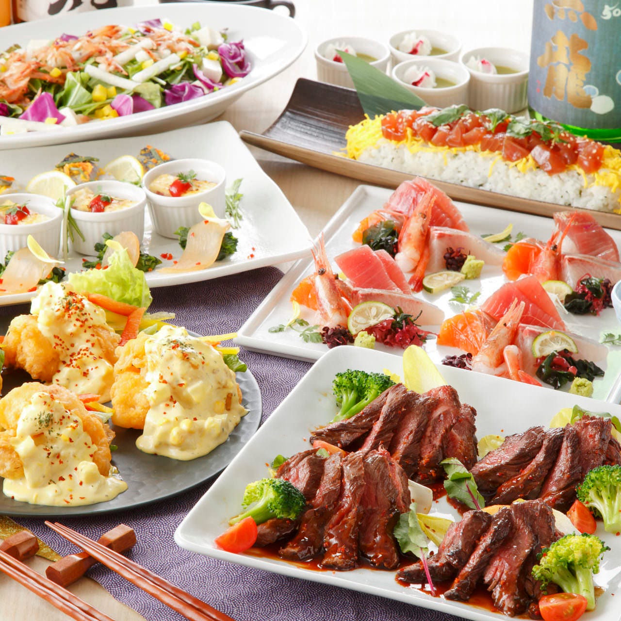 松コース 全11品 2時間飲み放題付 5000円 税込 宴会 女子会 合コン 飲み会 接待の詳細 飯田橋酒場 祭 飯田橋 居酒屋 ぐるなび