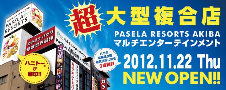 カラオケパセラAKIBAマルチエンターテインメント店