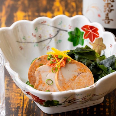 扉付き完全個室 3時間飲み放題 旬魚と串焼き 海炎 飯田橋店_あん肝ポン酢