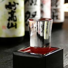 +400円(税抜き)銘酒も飲み放題に！