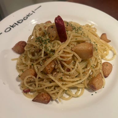 伊太利庵 おきどき_にんにくたっぷりペペロンチーノ