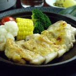 北海道産　桜姫鶏の塩焼き