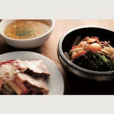 豊富な韓国料理