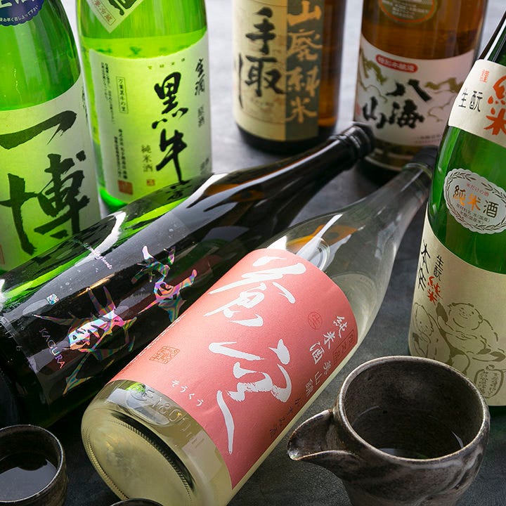 店長が厳選して仕入れた日本酒
地元京都のお酒もございます！