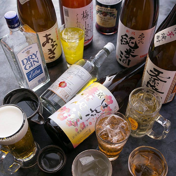 日本酒・焼酎以外にも種類豊富！
ハイボールなどもおすすめです