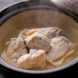 骨付きさつま鶏のスープ炊き