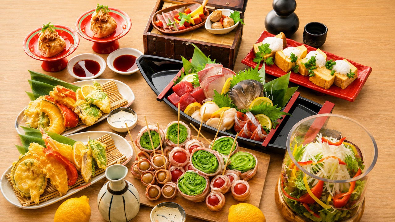 新感覚日本料理 全8巻セット 串焼きと野菜巻きと九州料理の個室居酒屋 いろり堂 津田沼店（津田沼