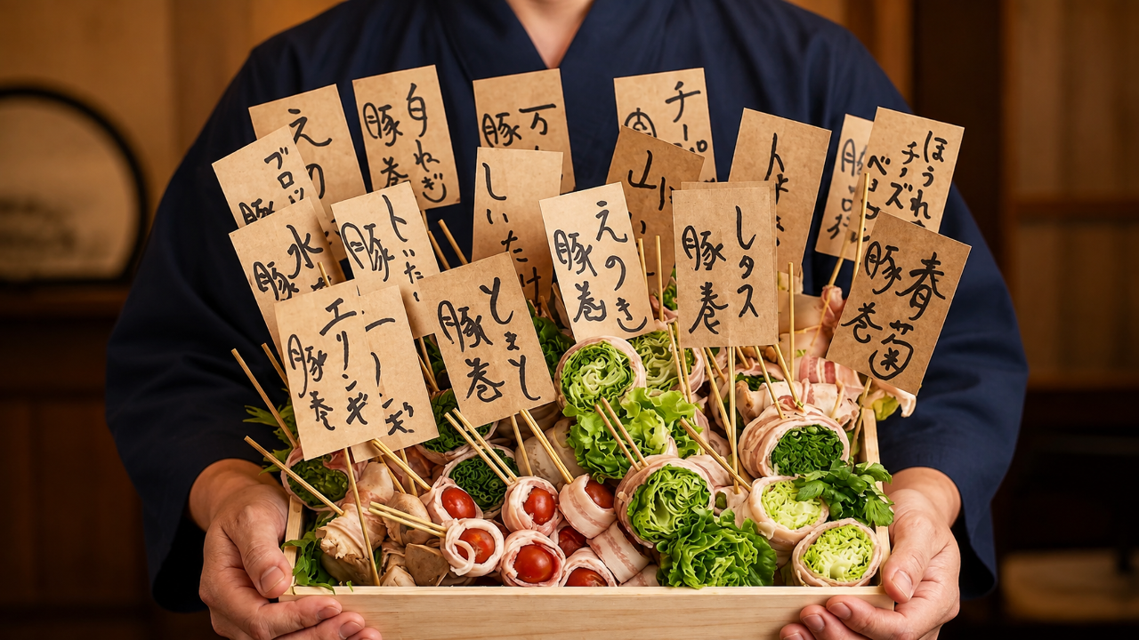 串焼きと野菜巻きと九州料理の個室居酒屋 いろり堂 津田沼店（津田沼