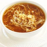 干し貝柱のスープ
-Dryscallops Mashroom Soup-