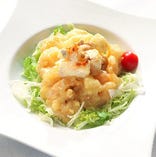 えびのマヨネーズソース
-Shrimp W/ Mayonaise Sauce-