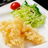 イカの天ぷら
-Fried Squids-
