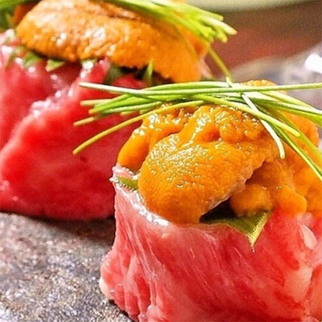 肉とさかな 照 Teru 梅田店 自慢の食材 牛のうにく寿司 2貫 ぐるなび 肉とさかな 照 Teru 梅田店 自慢の食材 牛のうにく寿司 2貫 ぐるなび